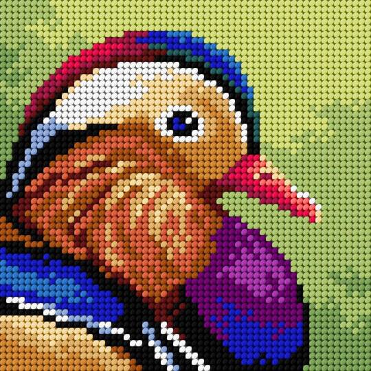 Orchidea Mandarin Duck Gobelin Canvas Kit